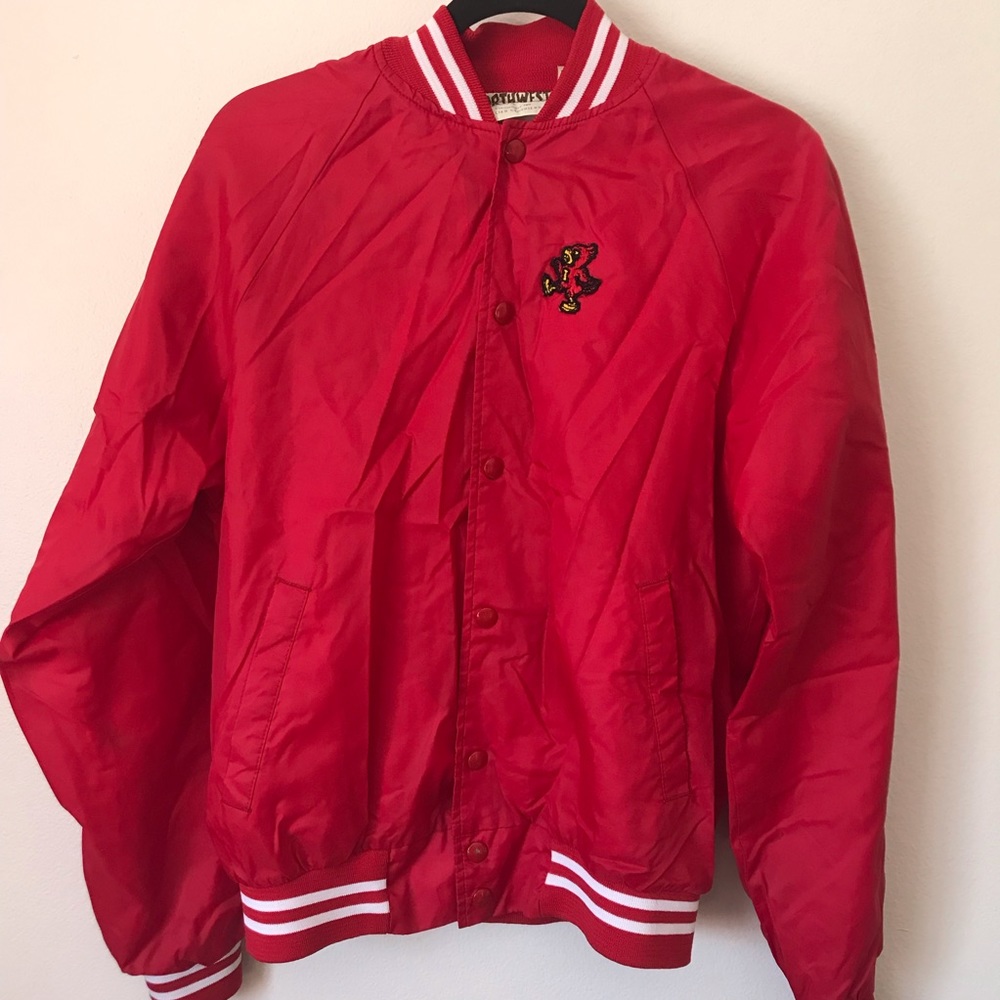 Retro jacket Iowa state university vintage cy
